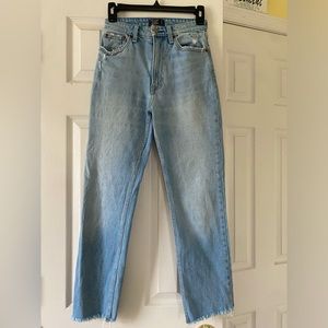 Abercrombie Ankle Straight Jeans